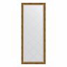 Зеркало EVOFORM  EXCLUSIVE-G FLOOR BY 6303 78x198 состаренная бронза с плетением 70 мм пристенное напольное с гравировкой в багетной раме