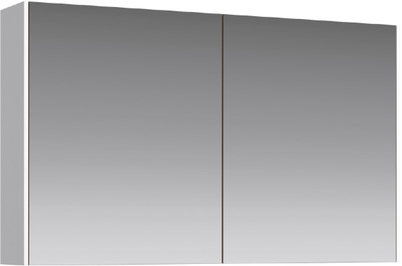 Зеркальный шкаф AQWELLA Mobi 100 см, MOB0410+MOB0717W