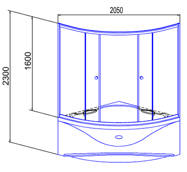 Схема шторки для ванны Радомир Катрин