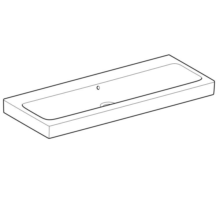 Раковина Geberit iCon, 124025000