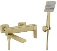 Смеситель для ванны Fmark FS8724-22C цвет Золото матовое Смеситель для ванны Fmark FS8724-22C цвет Золото матовое