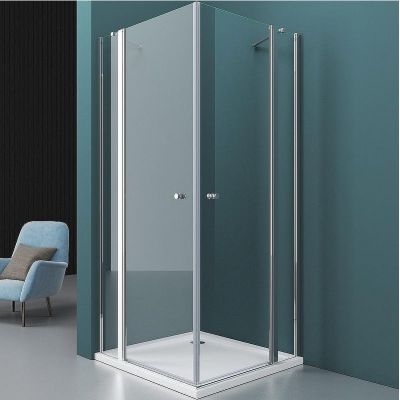 Душевой уголок BelBagno Etna 90х90 ETNA-A-22-90-C-Cr профиль Хром стекло прозрачное