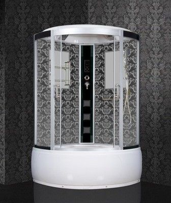 Душевая кабина Niagara Lux 7744B хром, черный