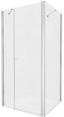 Душевой уголок New Trendy New Soleo Chrome 110х100 K-0706 профиль Хром стекло прозрачное