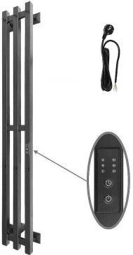 Электрический полотенцесушитель Altasan АргоПроф 120х17 АргоПроф12017ЧМ Черный муар