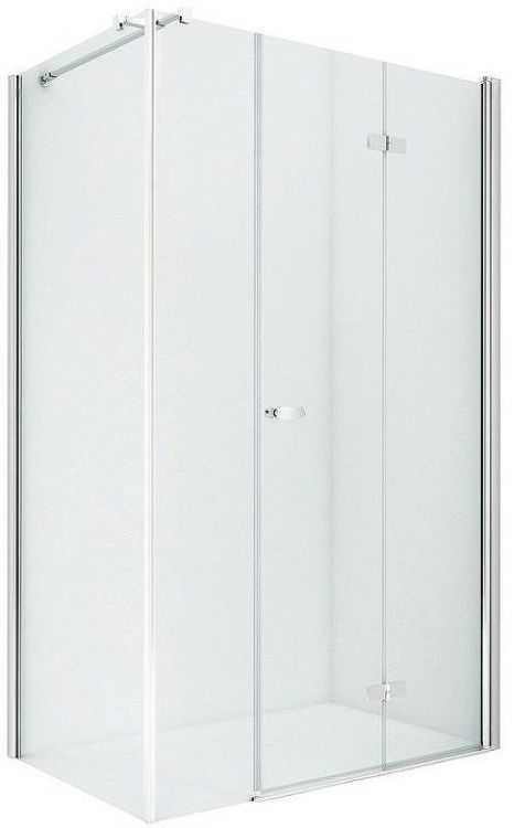 Душевой уголок New Trendy New Soleo Chrome 110x120 R K-0630 профиль Хром стекло прозрачное
