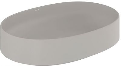 Раковина-чаша Kludi Resa O 60 58CW20O2 цвет Серо-бежевый матовый