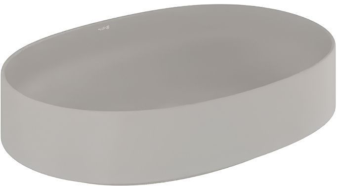 Раковина-чаша Kludi Resa O 60 58CW20O2 цвет Серо-бежевый матовый