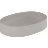 Раковина-чаша Kludi Resa O 60 58CW20O2 цвет Серо-бежевый матовый
