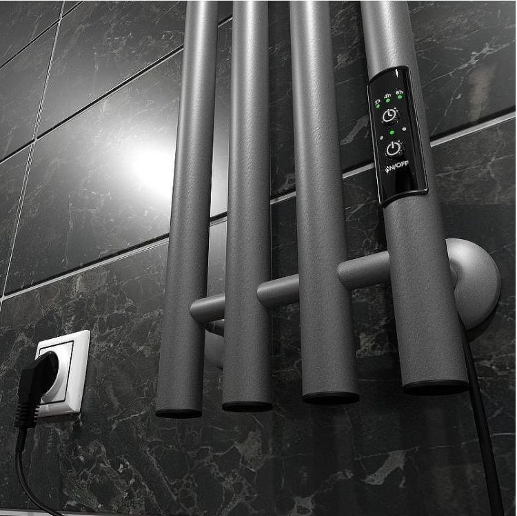 Электрический полотенцесушитель Маргроид Inaro 1200x210 Inaro-12018-1049-7024R правый Графитовый серый