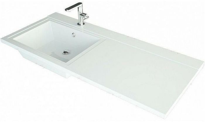 Раковина Maretti Umbria 110 L UM13SM36-844 с местом под стиральную машину Белая