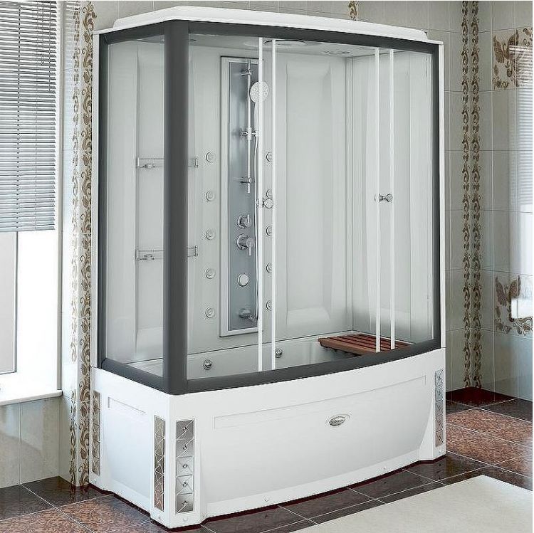 Душевой бокс Radomir Элис 168x85 R 1-04-6-2-0-0940 без гидромассажа