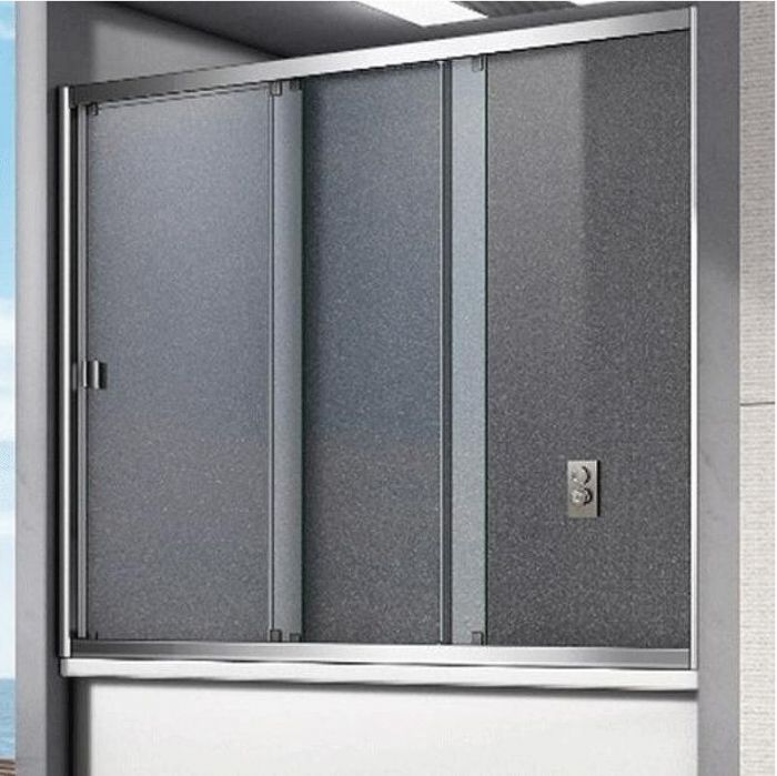Шторка на ванну Good Door Screen WTW-180-G-CH 180 профиль Хром стекло матовое