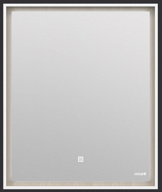 Зеркало Cersanit Louna 60 SP-LU-LOU60-Os с подсветкой Белый с сенсорным выключателем