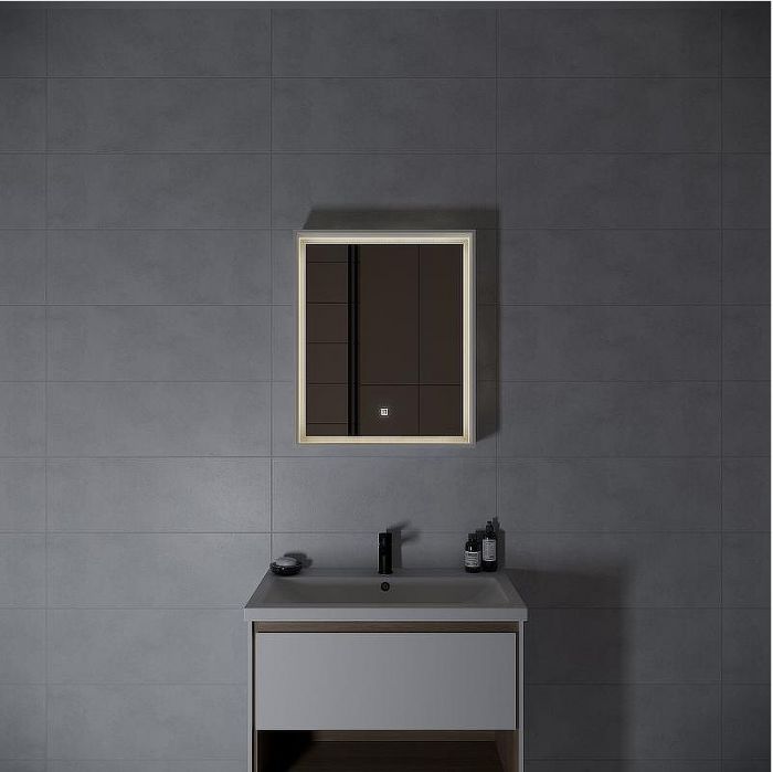 Зеркало Cersanit Louna 60 SP-LU-LOU60-Os с подсветкой Белый с сенсорным выключателем