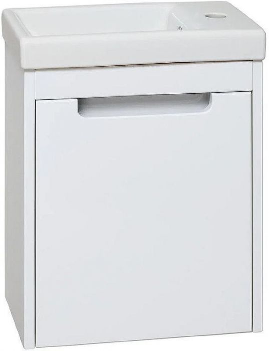 Тумба под раковину Runo Микра 40 R 00000001078 подвесная Белая