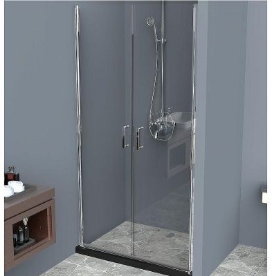 Душевая дверь BelBagno Uno 80 UNO-B-2-80-C-Cr профиль Хром стекло прозрачное
