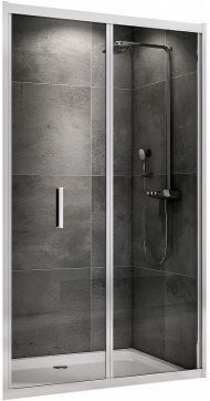 Душевая дверь Abber Sonnenstrand 110 AG07110 профиль Хром стекло прозрачное