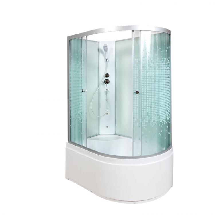 Душевая кабина Deto L 920 L N с гидромассажем 120x80x200