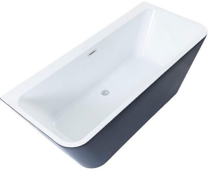 Акриловая ванна Aquanet Family Perfect 13775-MW-MB 170x75 293081 Черная матовая без гидромассажа