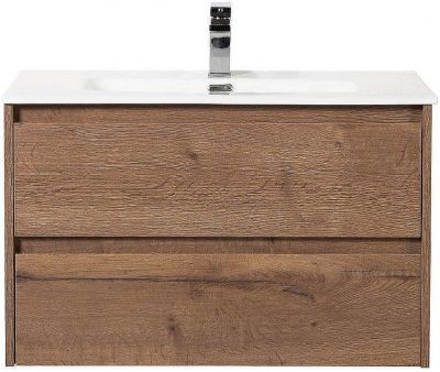 Тумба под раковину BelBagno Kraft 80 KRAFT-800-2C-SO-RT подвесная Rovere Tabacco
