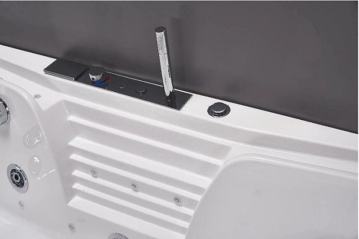 Акриловая ванна Ceruttispa 180x85 C-477-18A 9957 с гидромассажем