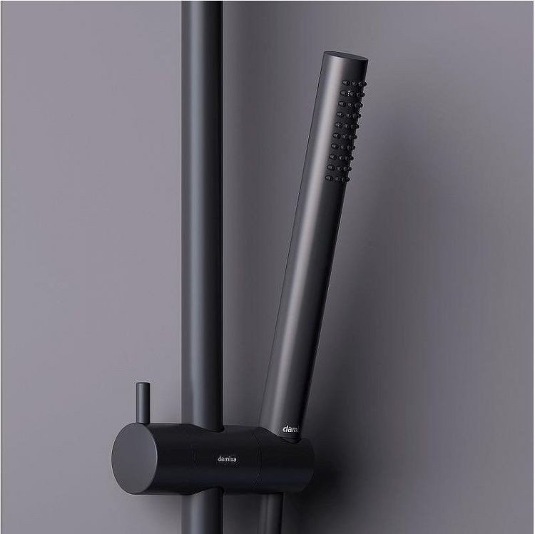 Душевая система Damixa Scandinavian Pure 936780300 Черная матовая Душевая система Damixa Scandinavian Pure 936780300 Черная матовая