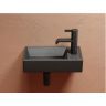 Умывальник CERAMICANOVA Element подвесной прямоугольный (чаша слева, отверстие под смеситель справа) цвет темный антрацит матовый CN6051LMDH