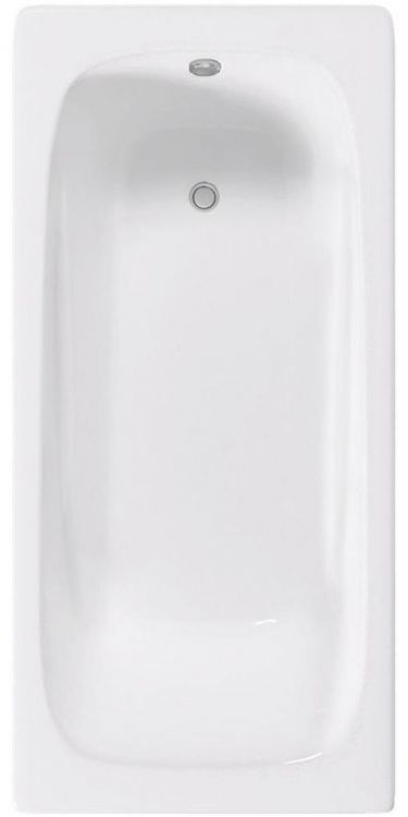 Чугунная ванна Delice Flex 180х85 DLR230632 без отверстий под ручки и антискользящего покрытия