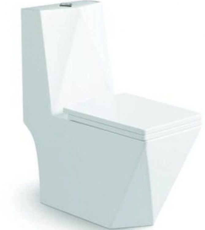 Унитаз компакт SantiLine SL-5013 с сиденьем Микролифт