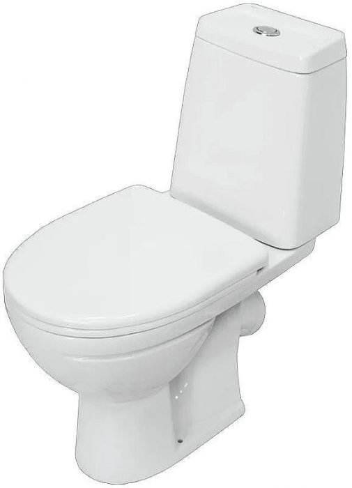 Унитаз компакт Sanita Марс WC.CC/Mars/2-DM.Rim/WHT.G/S1 с бачком и сиденьем Микролифт