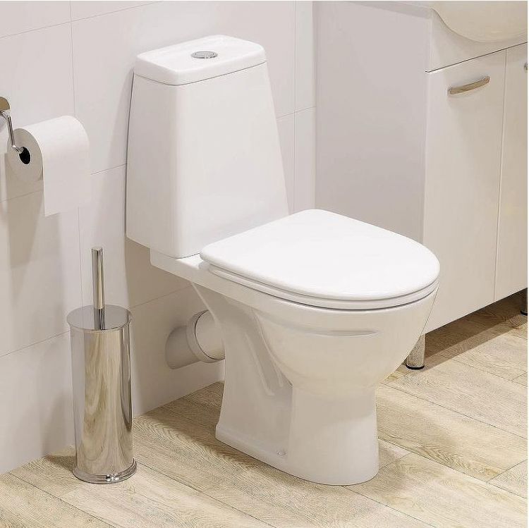 Унитаз компакт Sanita Марс WC.CC/Mars/2-DM.Rim/WHT.G/S1 с бачком и сиденьем Микролифт