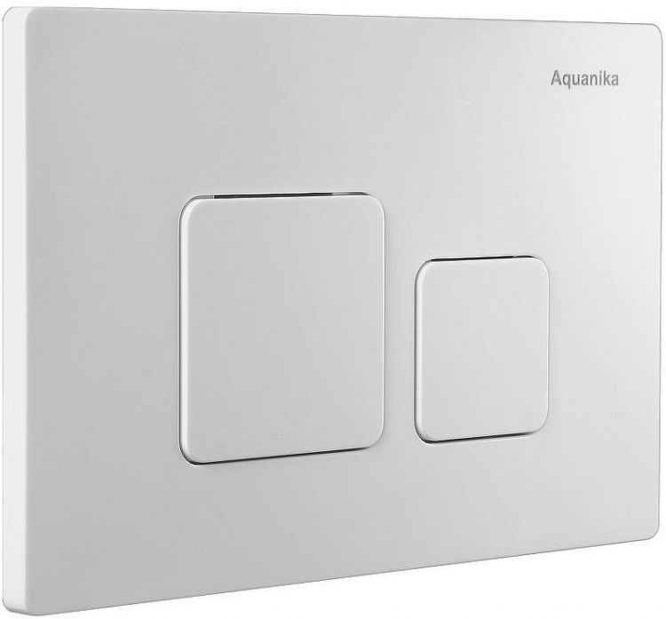 Клавиша смыва Aquanika Basic B-type 01.02.22 Белая