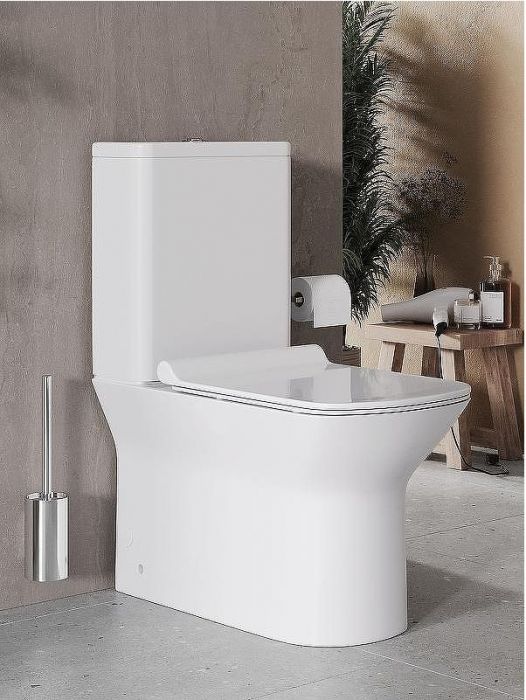 Унитаз компакт Agger AT02000 с бачком и сиденьем Микролифт