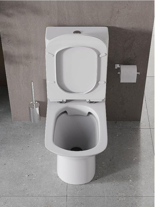 Унитаз компакт Agger AT02000 с бачком и сиденьем Микролифт