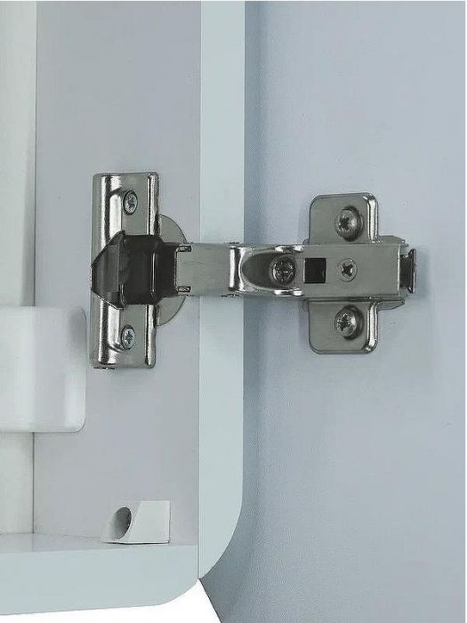 Зеркальный шкаф Континент Elmage white LED 45 МВК047 с подсветкой Белый