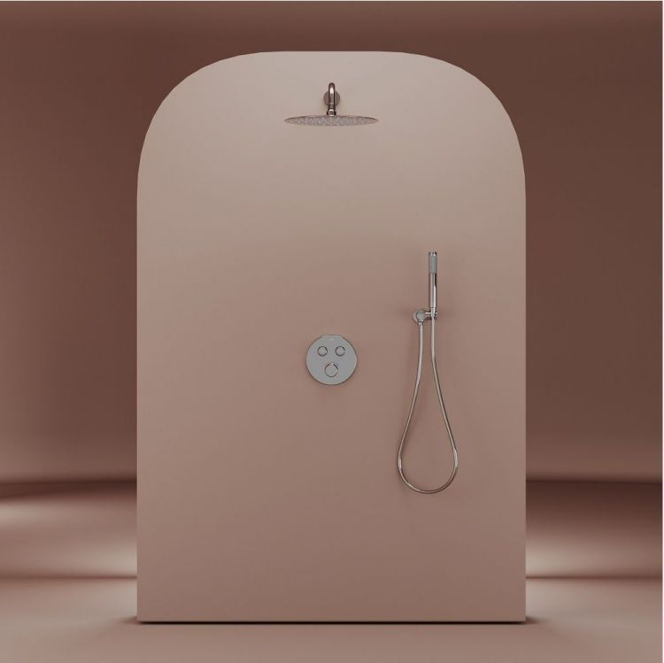 Душевой комплект SANCOS Link встраиваемый, c термостатическим смесителем, цвет хром, SC3005CH Душевой комплект SANCOS Link встраиваемый, c термостатическим смесителем, цвет хром, SC3005CH