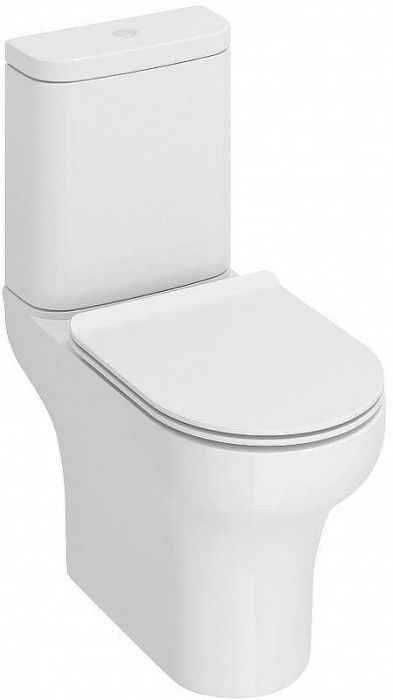 Унитаз компакт Kerama Marazzi Buongiorno Rimless BG.wc.01 Белый глянцевый без бачка и сиденья