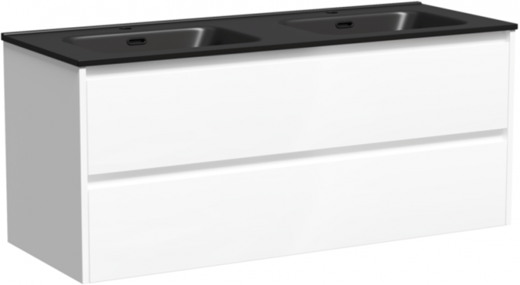 Тумба подвесная SANCOS под раковину Libra белый глянец, 1190х450х500, LB120-2W Тумба подвесная SANCOS под раковину Libra белый глянец, 1190х450х500, LB120-2W