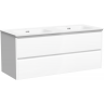 Тумба подвесная SANCOS под раковину Libra белый глянец, 1190х450х500, LB120-2W Тумба подвесная SANCOS под раковину Libra белый глянец, 1190х450х500, LB120-2W