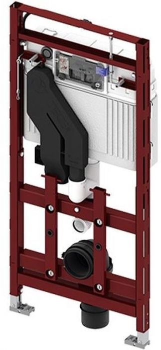 Инсталляция Tece Lux 400 9600400 для подвесного унитаза без панели смыва