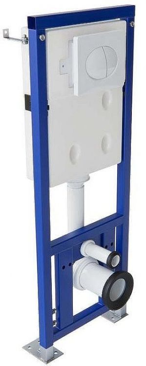 Инсталляция Laguraty J100 для унитаза с Белой клавишей смыва