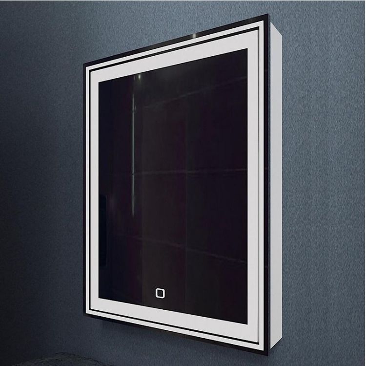 Зеркальный шкаф Mixline Мелис 60 R 547078 с подсветкой цвет Белый