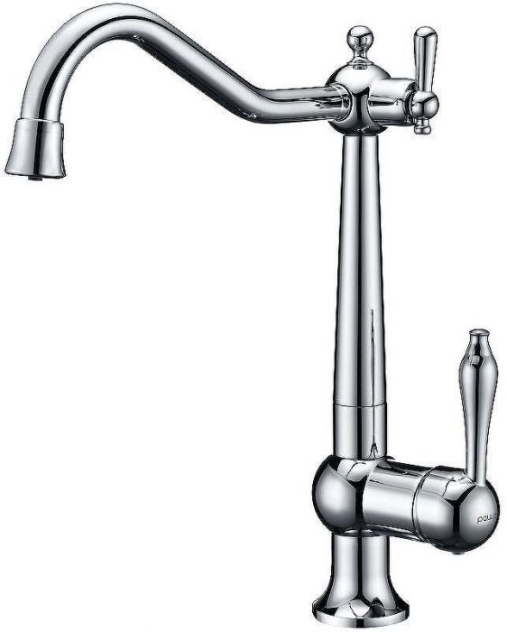 Смеситель для кухни Paulmark Retro Re213226-CR Хром