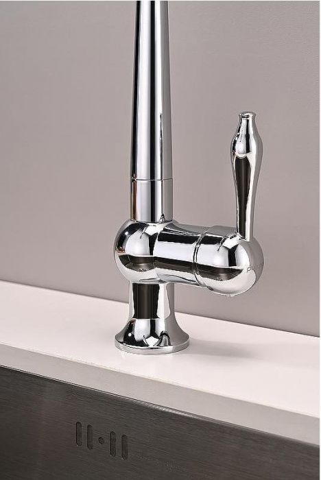 Смеситель для кухни Paulmark Retro Re213226-CR Хром