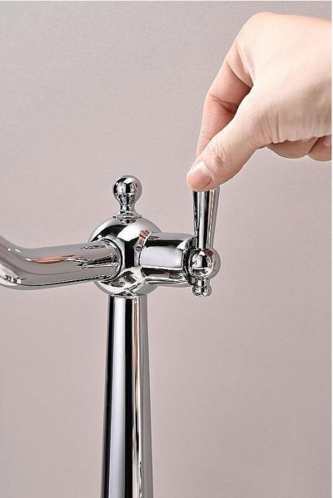 Смеситель для кухни Paulmark Retro Re213226-CR Хром