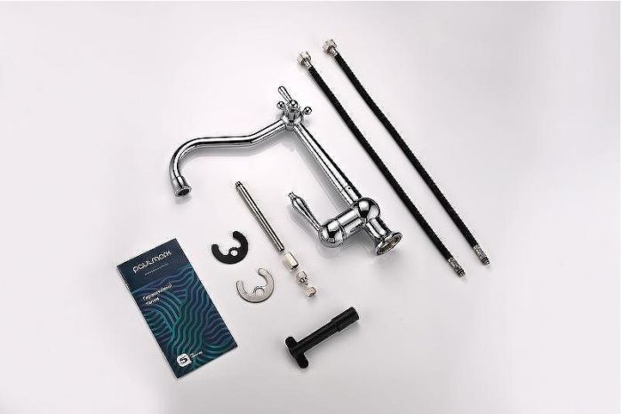 Смеситель для кухни Paulmark Retro Re213226-CR Хром