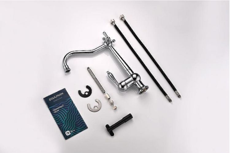 Смеситель для кухни Paulmark Retro Re213226-CR Хром