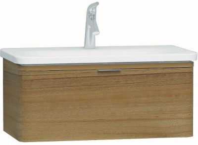 Тумба с раковиной Vitra Nest Trendy 80 56138 подвесная Натуральное дерево