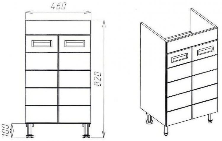 Тумба под раковину VIANT Вена 50 VVEN50CO-T2ST Белая Тумба под раковину VIANT Вена 50 VVEN50CO-T2ST Белая